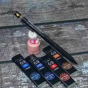 [알티피아]펜텔 0.9mm 샤프펜슬 그래프1000 FOR PRO+샤프심 그래프기어1000