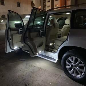 호환 자동차 LED 도어 라이트 키트 렉서스 GX460 LX570 도요타 랜드 크루저 200 프라도 150 캠리 액세서리