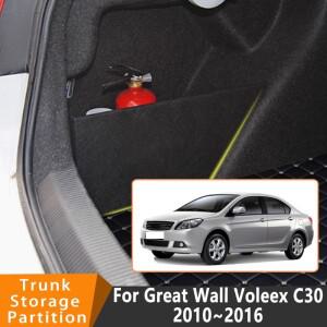호환 그레이트 월 볼렉스 C30 20102016용 자동차 액세서리 트렁크 사이드 파티션 내부 수납 박스 부품