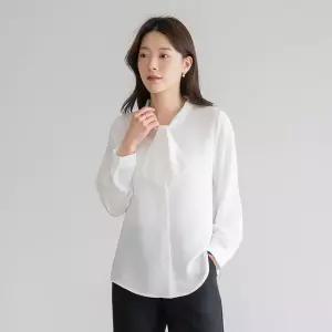 엄마옷 마담4060 리본타이진주블라우스 중년여성 데일리 블라우스 -RBL2602024-
