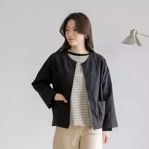 [마담4060]엄마옷 마담4060 노카라집업자켓 중년여성 데일리 자켓 -RJK2602020-..