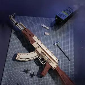 모형 나무총 나무 소총 조립 장난감