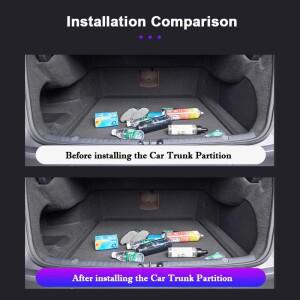 호환 자동차 트렁크 사이드 파티션 내부 수납 박스 부품 토요타 RAV4 크라운 클루거 하이랜더 C-HR 와일드