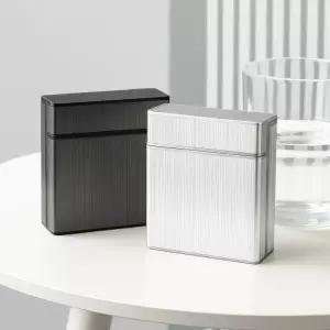 가성비픽 프리미엄 원터치 오픈 메탈 담배 케이스 40구