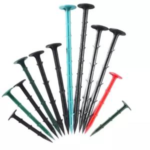 플라스틱 못 과수원 텐트 농사용 고정핀 멀칭