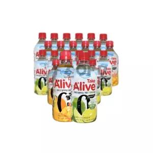 덴마크 테이크 얼라이브 스위티자몽 망고 샤인머스캣 오렌지 500ml (혼합24개) 유산균과 비타민 함유