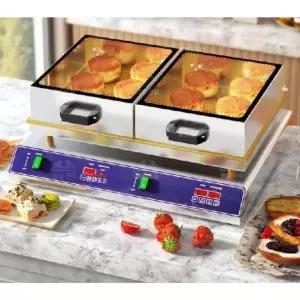 수플레 기계 대용량 2구 메이커 산업용 팝콘 업소용