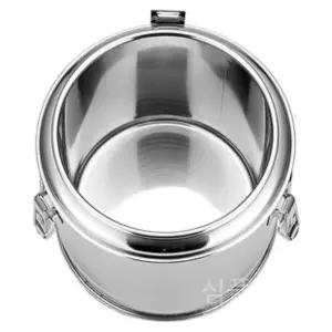 스텐육수냉장고 수정과 스테인레스 살얼음통 냉면 식혜 동치미 원형 영업용 업소용 식당