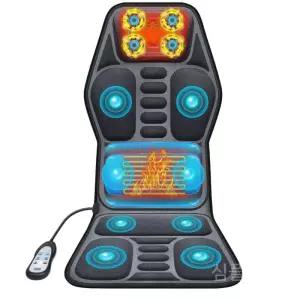 차량용안마기 전기 트럭 경추 쿠션 보호 자동차 장거리운전 화물차 허리 카시트 안마기 온열