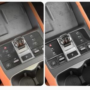 호환 에폭시 기어 버튼 스티커 중앙 제어 패널 투명 보호 필름 BYD Sealion 7 07 EV 2025 2024용