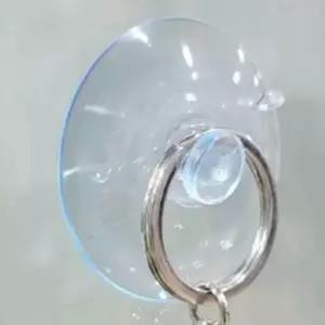 흡착고무 큐방 흡착빨판 다목적 소품걸이 흡착판 흡착패드 45mm