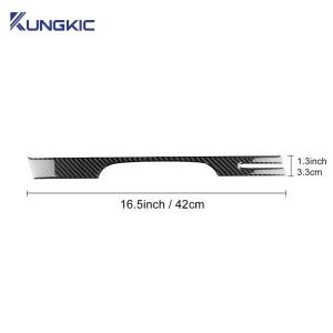 호환 기아 스포티지 NQ5 2022  2025 LHD RHD 차량 계기판 스트립 패널 트림 스티커용 리얼 소프트 카본 파