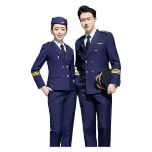 여성 승무원복 조종사 항공사 승무원 해군제복 코스튬 유니폼 장교 코스프레 여자 의상 제복