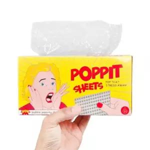 스트레스해소 미니 버블 시트 뽁뽁이 티슈형 팝잇시트 힐링용품 뽁뽁이시트