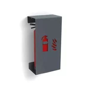 벽걸이형 소화기커버 두꺼운 소화 장비 철제 거치대 가림막 소화기보관대 보관함 가림판