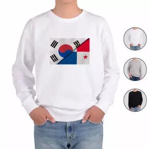 맨투맨 전색상 대한민국 파나마 국기 프린트셔츠 yyg5+2kiL