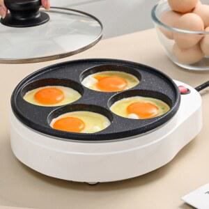 계란 후라이팬 4구 멀티 가전 가스레인지 와플 소형 냄비 에그팬 조식 간편 메이커 인덕션 코팅 세척 요리 눌어붙지 범용 않는 전용 오물렛 버거 가정용