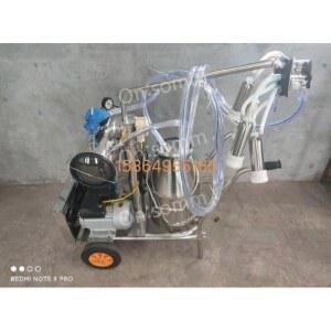 젖소 착유기 염소 낙타용 진공 밀크 소젖 축산 축사 더블 채유기 핸들 젖짜기 농장 펌프