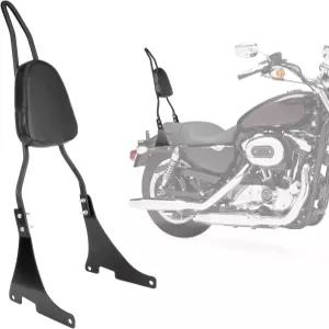 오토바이 뒷좌석 승객 분리형 시시 바 - 스포츠스터 XL 883 1200 2004-2023 ( 블랙 )용 PSLER 라이더
