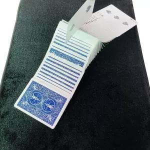 JL Corp. 카드 패드 16 x 12 인치 - 클로즈업 및 코인 성능을 위한 프리미엄 논슬립 벨벳 매직 매트