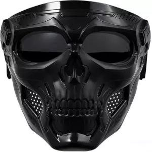 ATV 오토바이 사이클링 스키 할로윈 CS 게임 코스프레 해골 마스크에 적합한 에어소프트 마스크 페인트볼