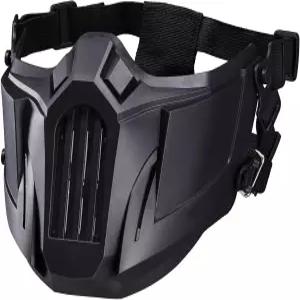 에어소프트 하프 페이스 마스크 - 야외 스포츠 게임 및 코스튬을 위한 창의적이고 보호적인 장비 할로윈