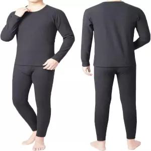 DIMHLCDZA 26존 발열 상의 16존 바지 여성용 속옷 적합한 겨울 스키 오토바이 및 S/4XL