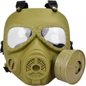 JFFCESTORE 에어소프트 전술 보호 마스크 M88 헬멧 풀페이스 눈 해골 CS 조절 가능 스트랩 원 사이즈 모든