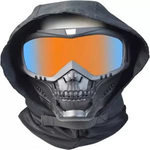 에어소프트 마스크 발라클라바 풀페이스 및 탈착식 안티 포그 고글 군용 야외 스포츠 CS 전술 페인트볼