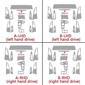 호환 기아 스포티지 NQ5 2022 차량 센터 콘솔 내비게이션 TPU 무광 투명 보호 필름 긁힘 방지 인테리어 스