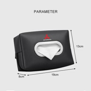호환 신형 미쓰비시 자동차 팔걸이 수납 가방 내부 티슈 박스 랜서 아웃랜더 파제로 L200 ASX 이클립스 랠