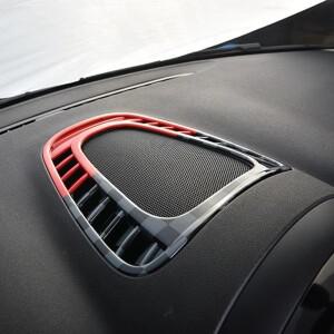 호환 미니 쿠퍼 컨트리맨 F60 계기판 스티커 수정을위한 자동차 에어컨 송풍구 장식 액세서리