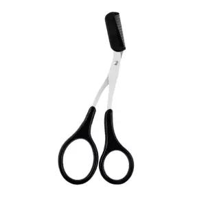 빗탈부착 눈썹정리 가위 눈썹미용가위 눈썹다듬는가위 qPO3+3sot