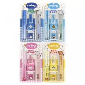 몰랑이 베이직 문구세트 (4개)