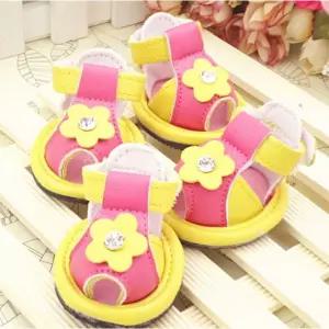 닥터잔스 해바라기 샌들 강아지 신발 AfN2+6Xza