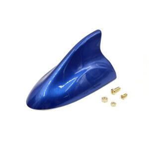 블루 플라스틱 샤크 핀 스타일의 자가 접착 자동차 AM/FM 라디오 신호 안테나 에어리얼