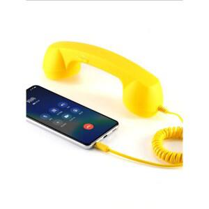 레트로 휴대폰 수신기 옛날 핸드폰 스타일 전화 수화기 핸들