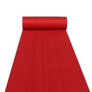 일회용 레드 카페트 20M 대형 미끄럼 방지 부직포 공사장 매트