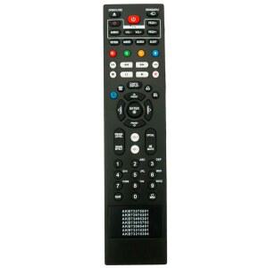 AKB73215304 7in1 교체용 리모컨, LG 블루레이 디스크 DVD 플레이어 HX551 HX561 HX771 HX721 HX751 BX585 BD565 BD570 BD560 BD590 BD670 BD690 BX580 BD용 572 개의 B... X582 BP42