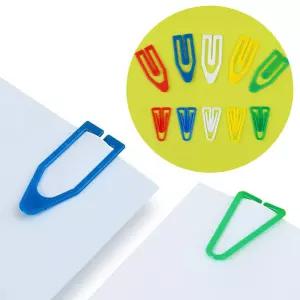 문서 클립 서류 집게 서류철 문구 사무용 플라스틱 Wga2+2Sky