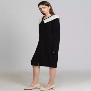 [(OZOC)] 프릴 니트 벨트 원피스 (택가격 149000원)