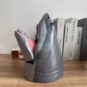 죠스 피규어 장식 팝콘통