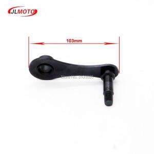 체인 텐셔너 스프링 롤러 슬라이더 가이드 조절기 휠 풀리 키트  핏 미니 자전거 모토 ATV 쿼드 스쿠터 모