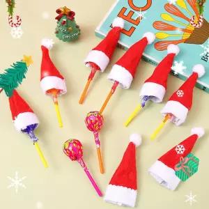 크리스마스 분위기 데코 미니 산타모자 소품 20개입 xqN1+8GPd