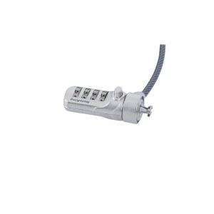 노트킹 노트북 케이블 잠금장치, 4자리 조합, 6.6피트 스틸 케이블, 켄싱턴 T-바 호환