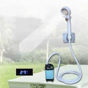 캠핑용 야외 충전식 캠핑 무선 샤워기 이동식 카라반 차박 낚시