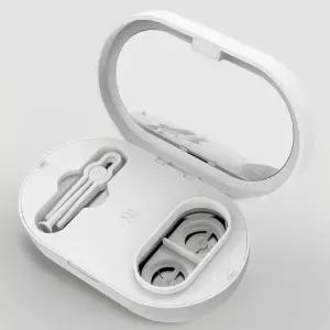 에라클린 렌즈세척기 초음파 자동렌즈세정기 안경수납함