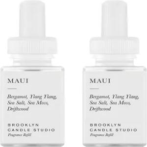 푸라 브루클린 캔들 스튜디오 홈 향 리필 - 스마트 에어 디퓨저 리필당 최대 120시간의 럭셔리 향수 봄 및