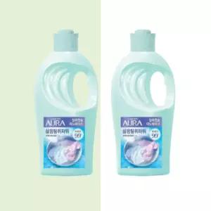 아우라 삶음탈취파워 탈취캡슐 섬유유연제 1L 2개 플로럴향 냄새제거
