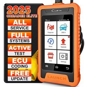 2025 LAUNCH Creader Elite OBDII 스캐너, GM 차량용, 풀 시스템 양방향 진단 도구, 모든 리셋 서비스 코드 리더기, ECU 코딩, 배터리 등록, AutoVIN, 평생 F-r-ee 업데이트
